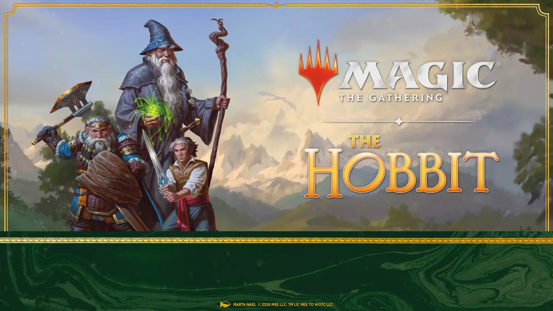 Magic: The Gathering The Hobbit Draft Night Box | GameStop